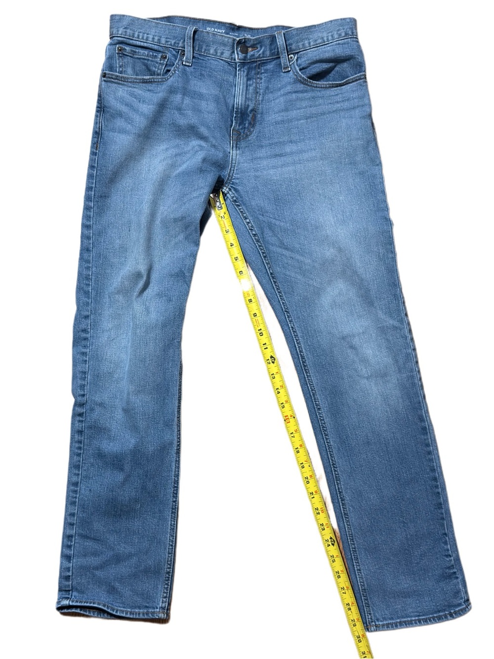 Old Navy Medium Blue Straight-Leg Men's Jeans 34x30”